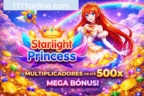 Starlight Princess - Slot game com multiplicadores na T111